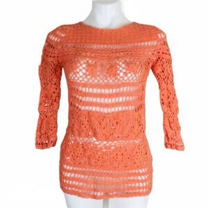 DB Coral embroidered Sweater Size Small